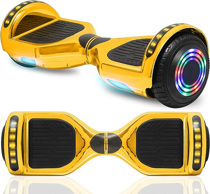 gold hoverboard