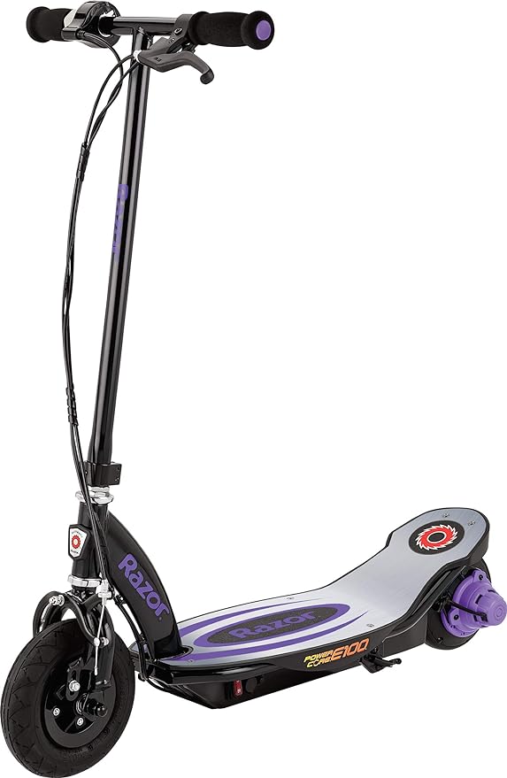 purple electric scooter