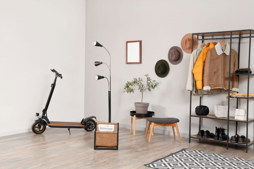 electric scooter rack