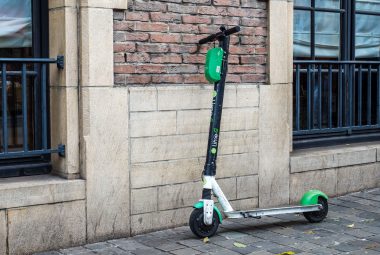 viro rides electric scooter