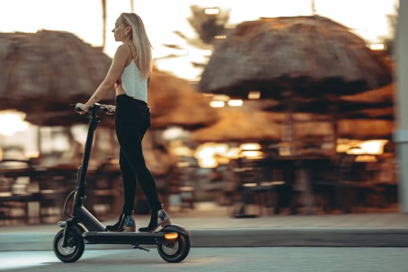 can you ride electric scooter on sidewalk