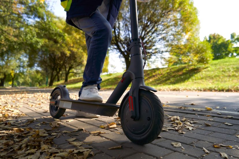 hub motor electric scooter