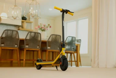 electric scooter yellow