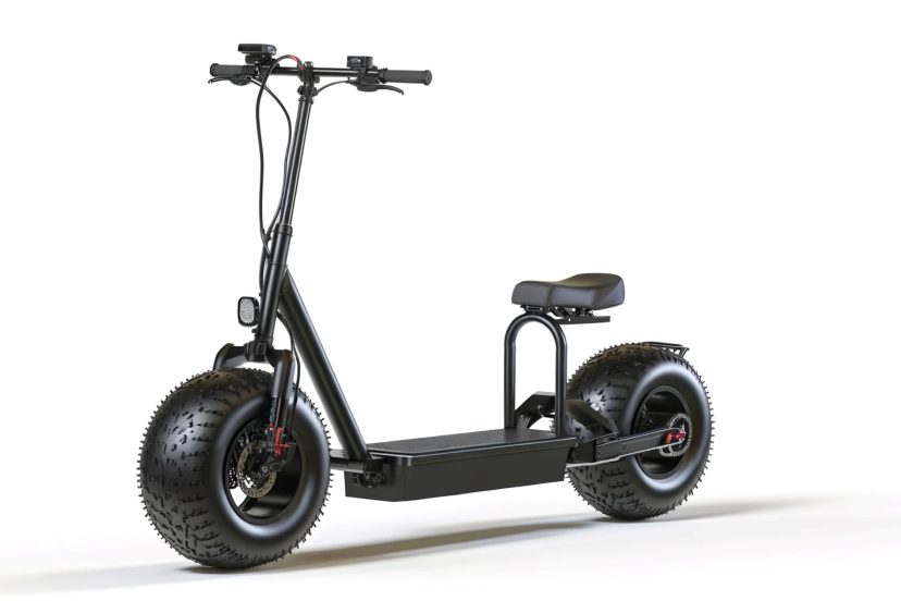 Mototec 2000W 60V 18Ah Fat Tire Lithium Electric Scooter