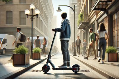 Electric scooters for small spaces