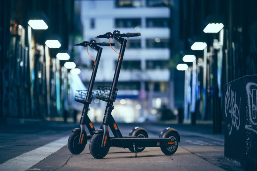 Electric scooters for small spaces