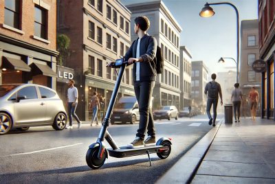 Electric scooters for small spaces