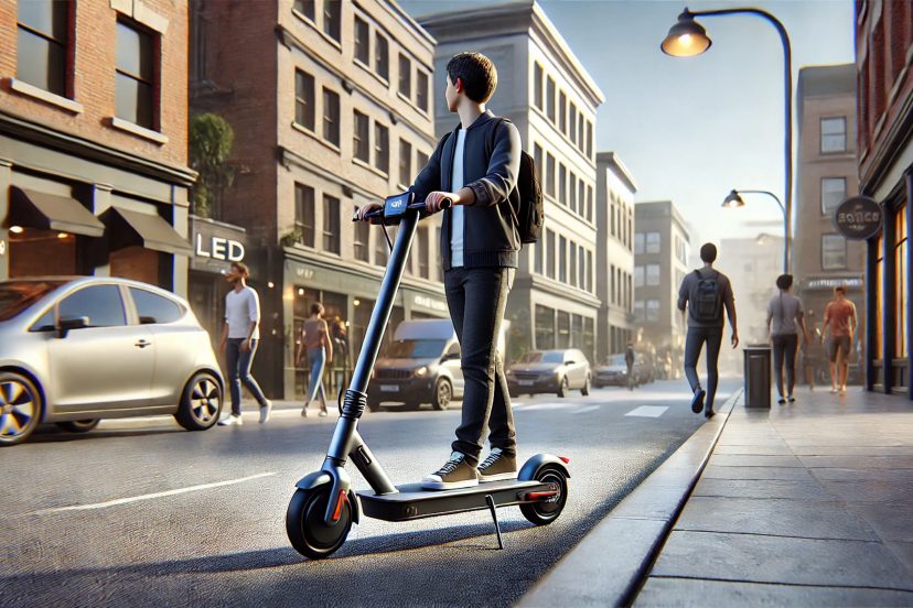 Electric scooters for small spaces