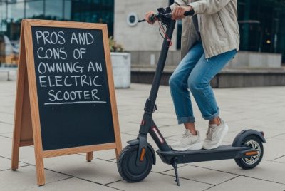 Pros and Cons of owning an electric scooter