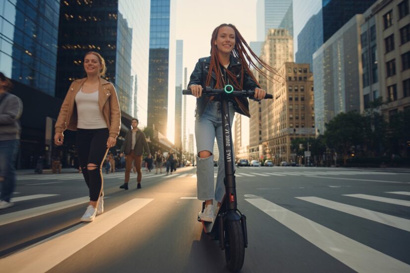 e-scooters in car-centric cities