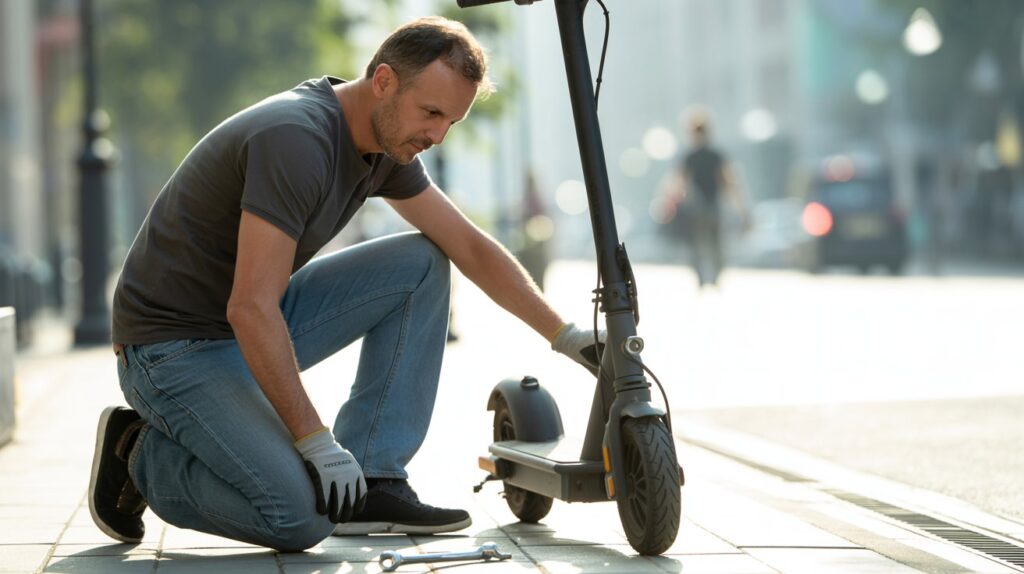 solid vs. air-filled e-scooter tires