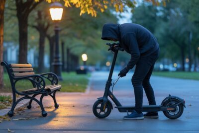 stolen e-scooter in the US