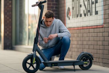 E-scooter brake failure