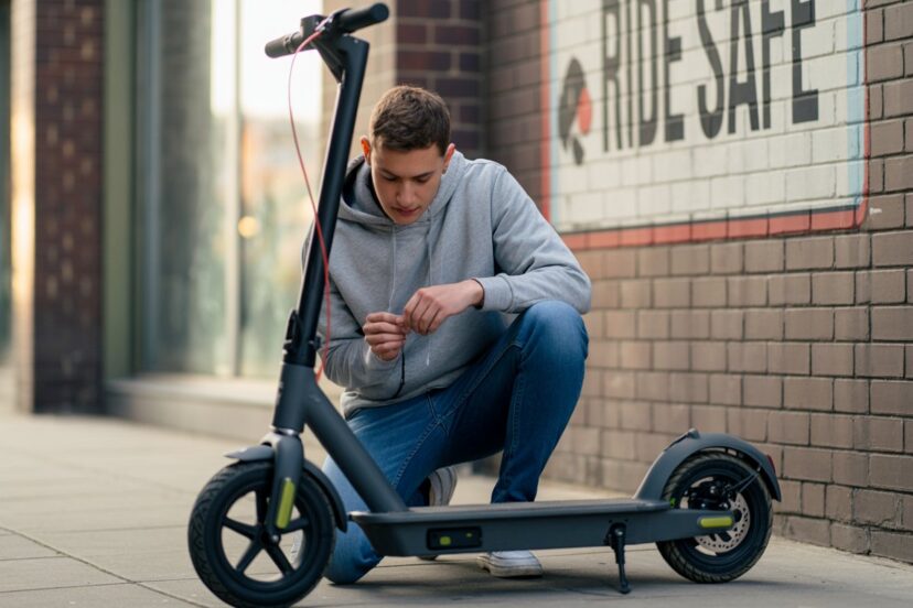 E-scooter brake failure