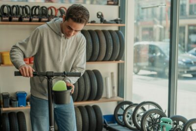 how to clean electric scooter