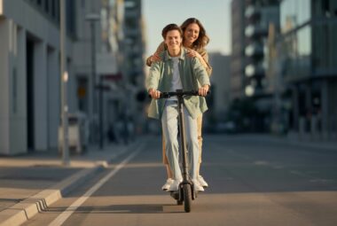 can two people ride an electric scooter?