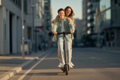 can two people ride an electric scooter?