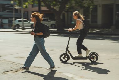 Electric Scooter vs. Walking