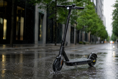 Electric scooter water resistance ratings